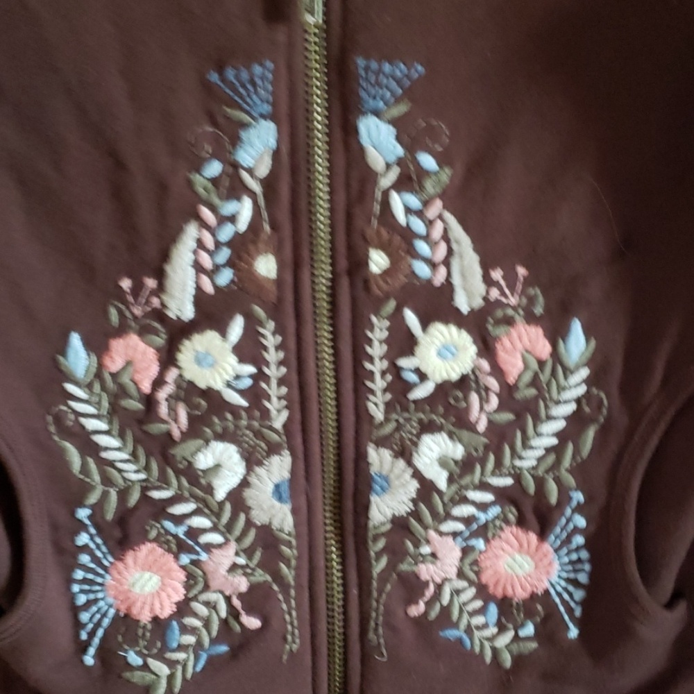 Candies Brown Jacket Size Medium - image 3